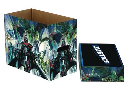 DC COMICS JUSTICE 5PK SHORT COMIC STORAGE BOX (C: 1-1-2)