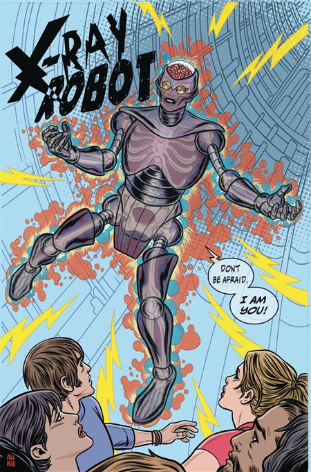 X-RAY ROBOT #4 (OF 4) CVR A ALLRED