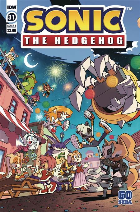 SONIC THE HEDGEHOG #31 CVR A YARDLEY (C: 1-0-0)