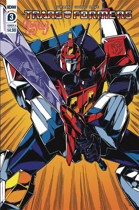 TRANSFORMERS 84 SECRETS & LIES #3 (OF 4) CVR A GUIDI