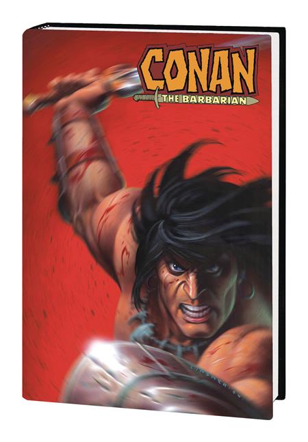 CONAN THE BARBARIAN BY KURT BUSIEK OMNIBUS HC LINSNER DM VAR