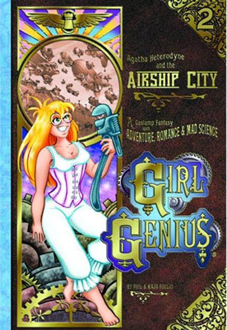 GIRL GENIUS TP VOL 02 AGATHA & THE AIRSHIP CITY (NEW PTG)