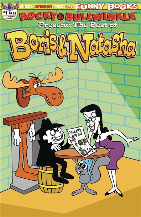 ROCKY BULLWINKLE BEST BORIS NATASHA #1 LTD ED RETRO AN CVR