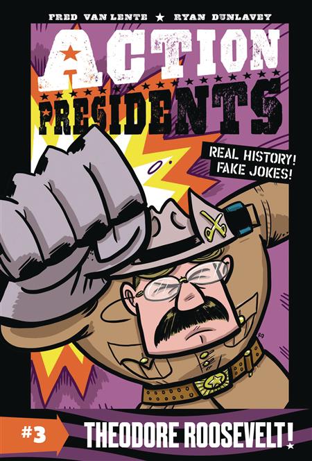 ACTION PRESIDENTS COLOR HC GN VOL 03 THEODORE ROOSEVELT (C: