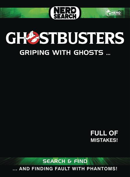 GHOSTBUSTERS NERD SEARCH HC GRIPING WITH GHOSTS (C: 0-1-0)