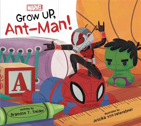 GROW UP ANT-MAN BOARD BOOK (C: 0-1-0)