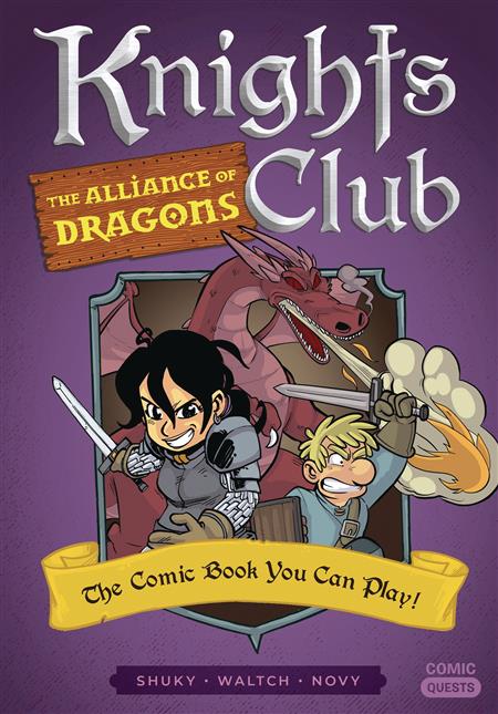 COMIC QUESTS KNIGHTS CLUB ALLIANCE OF DRAGONS (C: 0-1-0)