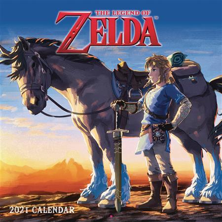 LEGEND OF ZELDA 2021 WALL CALENDAR (C: 0-1-0)