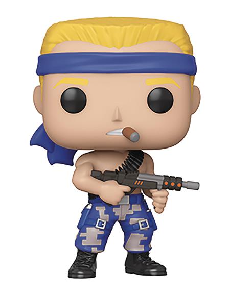 POP GAMES CONTRA BILL VINYL FIGURE (C: 1-1-2)