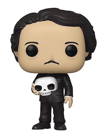 POP ICONS EDGAR ALLAN POE W/ SKULL VIN FIG (C: 1-1-2)