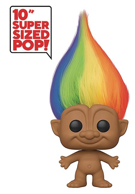 POP TROLLS TROLLS 10IN TROLL COLORED HAIR /W CHASE VIN FIG (