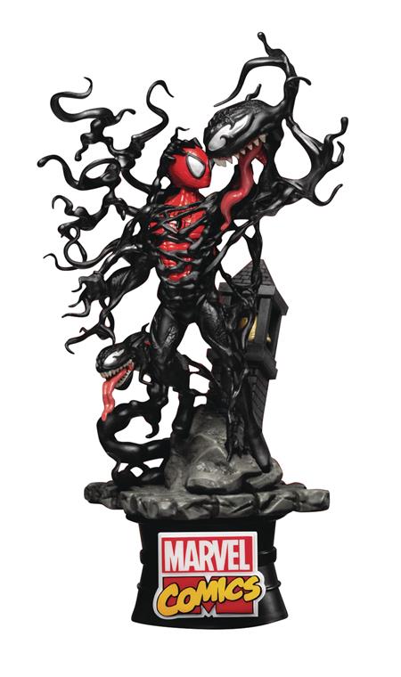 MARVEL COMICS SPIDER-MAN VS VENOM DS-040 D-STAGE PX 6IN STATUE