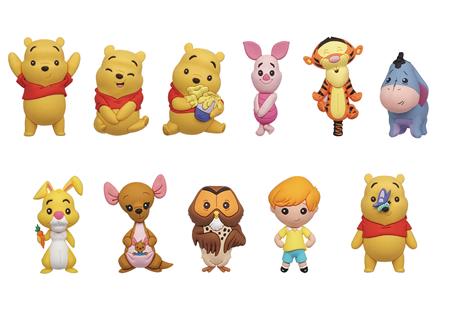 DISNEY WINNIE THE POOH 3D FOAM BAG CLIP 24PCS BMB DS (C: 1-1