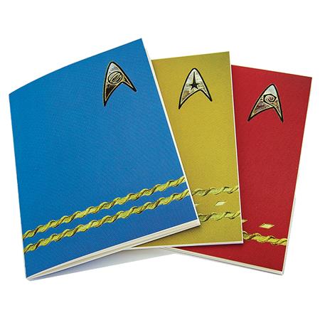 ST TOS SOFTCOVER JOURNAL 3PK (C: 1-1-1)