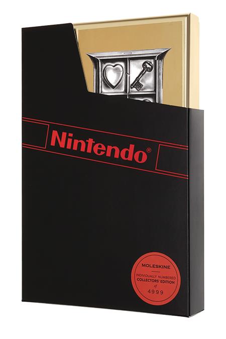 LEGEND OF ZELDA MOLESKIN JOURNAL GOLD LIMITED ED COLLECTION