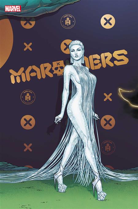 MARAUDERS #21 DAUTERMAN EMMA FROST DESIGN VAR GALA 1:50