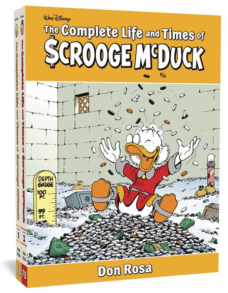 COMPLETE LIFE & TIMES SCROOGE MCDUCK HC BOX SET ROSA (C: 1-1