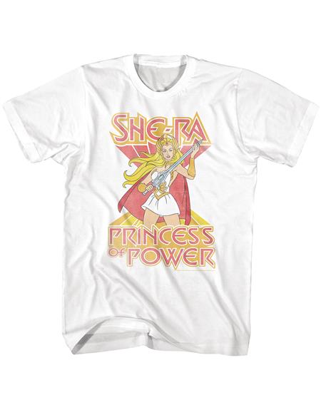 SHE-RA PRINCESS OF POWER WHITE T/S LG (C: 1-1-2)