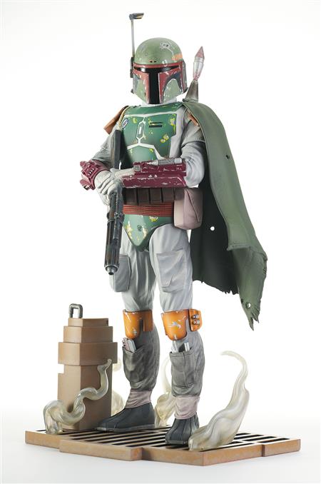 STAR WARS RETURN OF THE JEDI MILESTONES BOBA FETT STATUE (C: