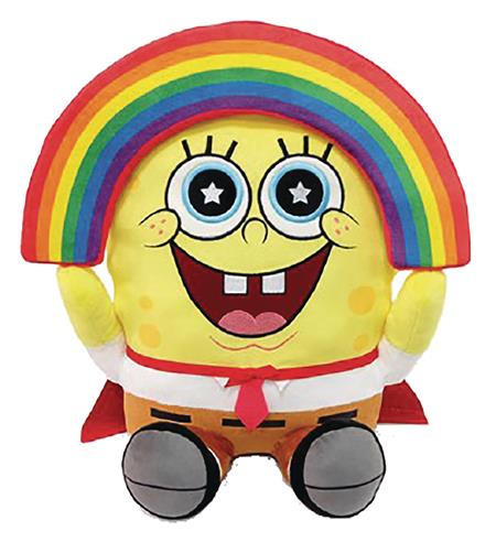 SPONGEBOB SQUAREPANTS RAINBOW HUGME 16IN PLUSH (C: 1-1-2)