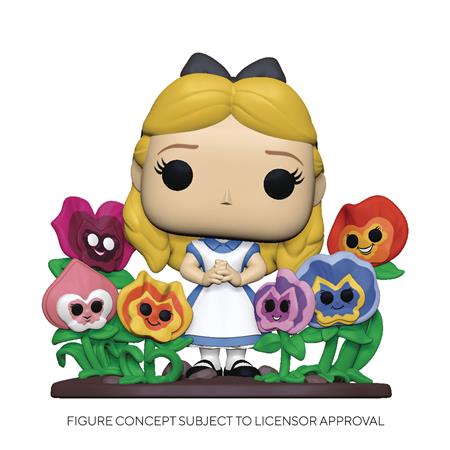 POP DELUXE ALICE 70TH ALICE W/ FLOWERS VINYL FIGURE (C: 1-1-