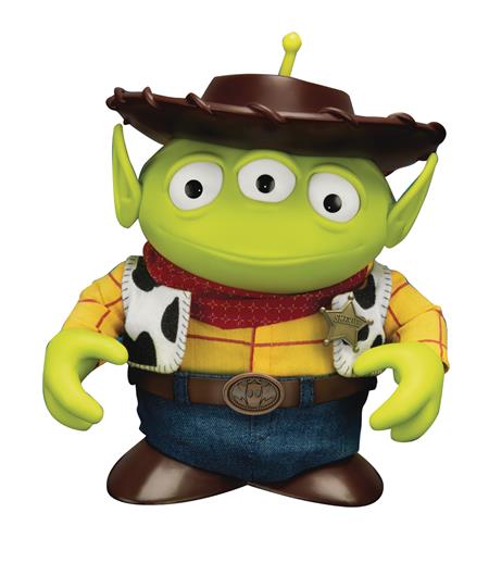 TOY STORY DAH-025 DYNAMIC HEROES ALIEN REMIX WOODY AF (C: 1-