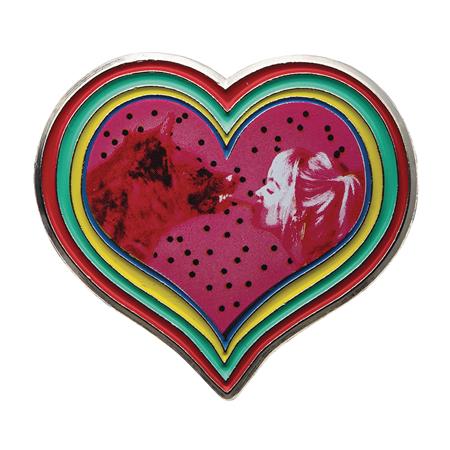 DC BIRDS OF PREY HARLEY QUINN & HYENA HEART PIN (C: 1-1-2)