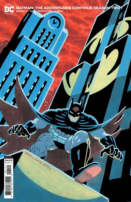 BATMAN THE ADVENTURES CONTINUE SEASON II #1 INC 1:25 ANDREW MACLEAN CARD STOCK VAR