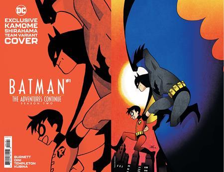 BATMAN THE ADVENTURES CONTINUE SEASON II #1 TEAM CVR KAMOME SHIRAHAMA CARD STOCK VAR