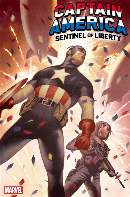 CAPTAIN AMERICA SENTINEL OF LIBERTY #1 50 COPY INCV TEDESCO