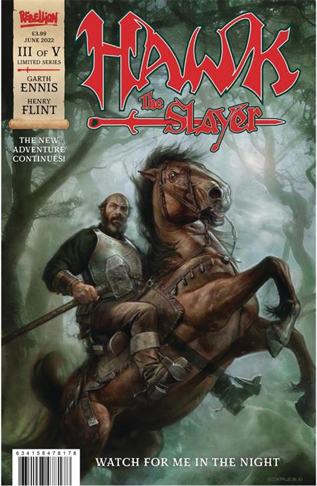 HAWK THE SLAYER #3 (OF 5) (MR) (C: 0-1-2)