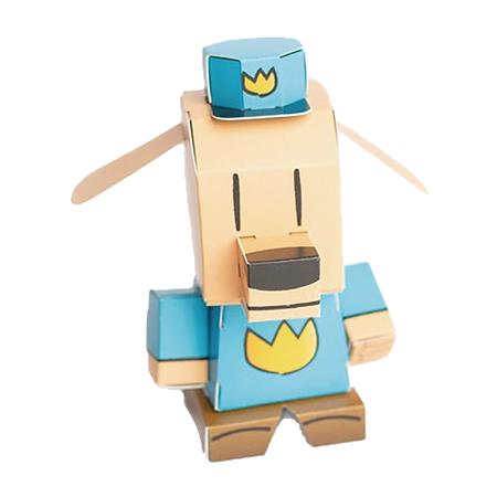 DOG MAN CUBLE FOLDABLE FIGURE (C: 1-1-2)