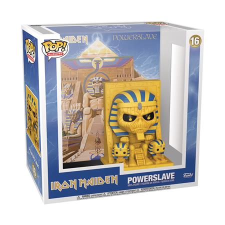 POP ALBUMS IRON MAIDEN POWERSLAVE (C: 1-1-2)