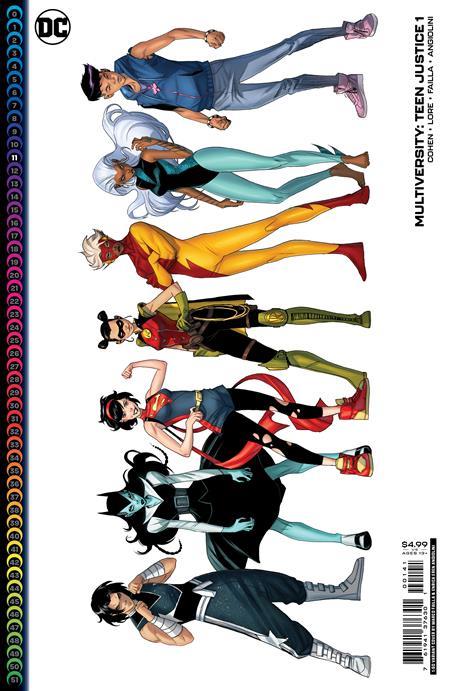 MULTIVERSITY TEEN JUSTICE #1 (OF 6) CVR F INC 1:50 MARCO FAILLA CARD STOCK VAR