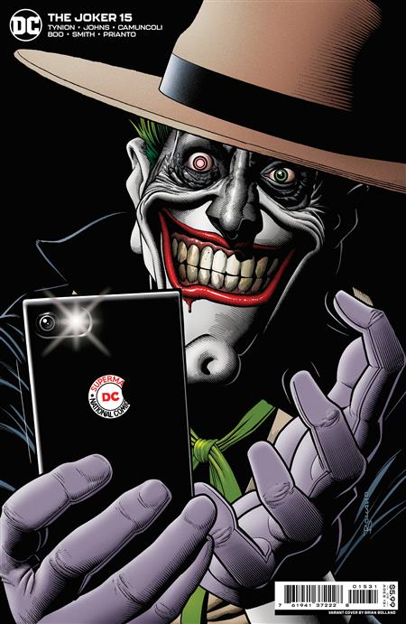 JOKER #15 (OF 15) CVR C BRIAN BOLLAND VAR