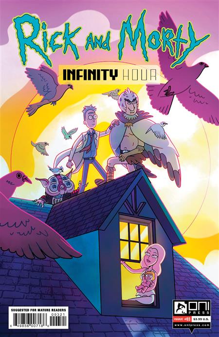 Rick And Morty Infinity Hour #3 (of 4) Cvr B Marc Ellerby - Discount Comic  Book Service