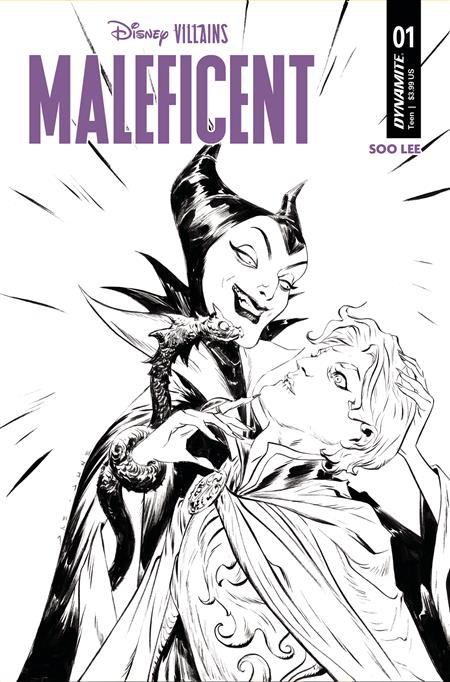 Disney Villains: Maleficent - by Soo Lee (Hardcover)