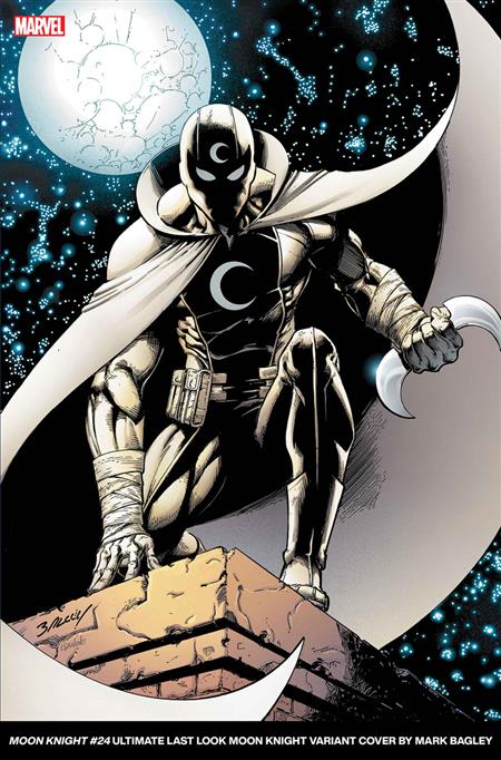 Moon Knight #24 Bagley Ult Last Look Var - Discount Comic Book Service