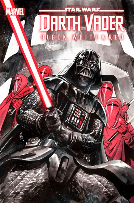 STAR WARS DARTH VADER BLACK WHITE AND RED #3 25 COPY INCV KL
