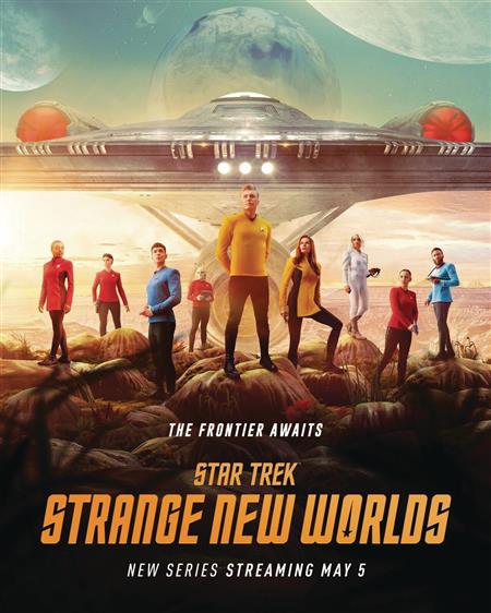 STAR TREK STRANGE NEW WORLDS 2024 WALL CALENDAR (C: 1-1-1)