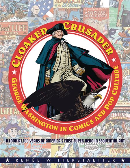CLOAKED CRUSADER GEORGE WASHINGTON SGN GOLDEN SKETCH ED (C:
