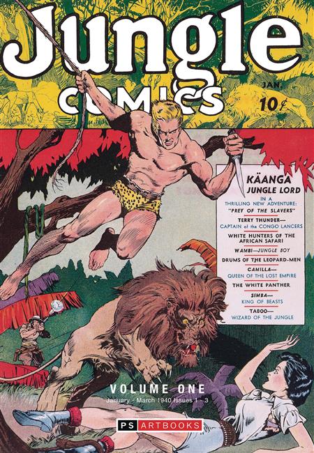 GOLDEN AGE CLASSICS JUNGLE COMICS HC VOL 01 (C: 0-1-2)