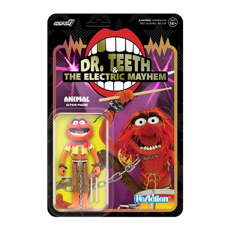 MUPPETS ELECTRIC MAYHEM BAND W1 ANIMAL REACTION FIG (Net) (C