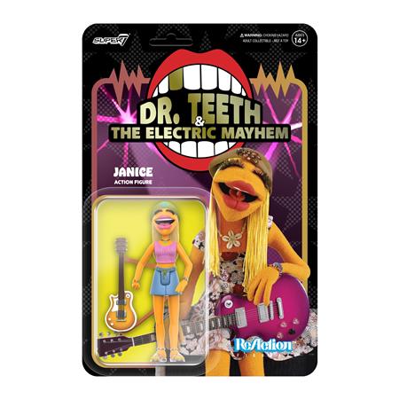 MUPPETS ELECTRIC MAYHEM BAND W1 JANICE REACTION FIG (Net) (C