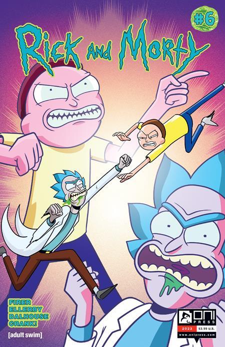 Rick And Morty Cvr A Marc Ellerby Mr Discount Comic Book Service