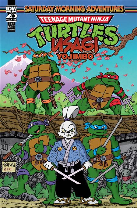 TMNT USAGI YOJIMBO SATURDAY MORNING ADV #1 50 COPY SAKAI