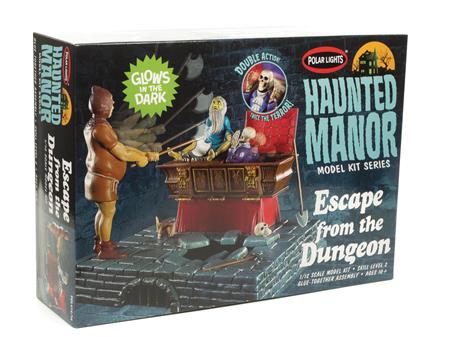 HAUNTED MANOR ESCAPE FROM DUNGEON POLAR LIGHTS 1/12 MDL KIT