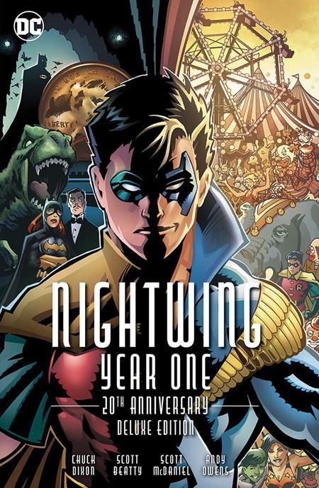 NIGHTWING YEAR ONE 20TH ANNIVERSARY DELUXE EDITION HC BOOK MARKET SCOTT MCDANIEL EDITION