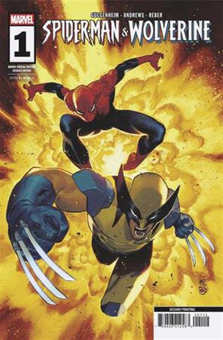 SPIDER-MAN & WOLVERINE #1 2ND PTG CVR A RUAN VAR