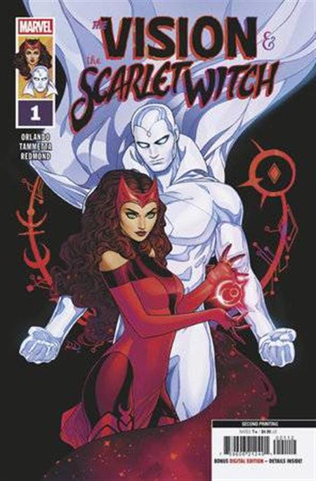 VISION & SCARLET WITCH #1 (OF 5) 2ND PTG CVR A DAUTERMAN VAR